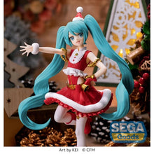 Load image into Gallery viewer, Piapro Figure Hatsune Miku Christmas 2023 Luminasta SEGA