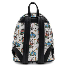 Load image into Gallery viewer, Disney Mini Backpack Aladdin Tattoo AOP Loungefly