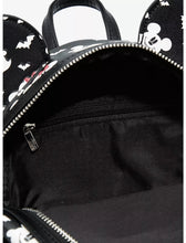 Load image into Gallery viewer, Disney Mini Backpack Mickey & Minnie Mouse Ghostly GITD Loungefly