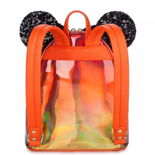 Load image into Gallery viewer, Disney Mini Backpack Minnie Mouse Halloween Iridescent Loungefly