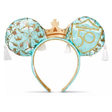 Load image into Gallery viewer, Disney Parks Mini Backpack Ears Key Set Prince Charming Carousel Loungefly