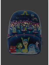 Load image into Gallery viewer, Disney Pixar Mini Backpack Emotions Inside Out GITD Loungefly