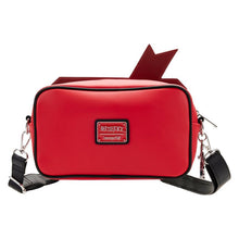 Load image into Gallery viewer, Beetlejuice Crossbody Graveyard Sign GITD Loungefly