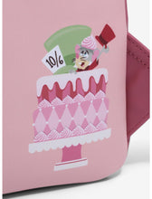 Load image into Gallery viewer, Disney Mini Backpack Alice in Wonderland Cake Loungefly