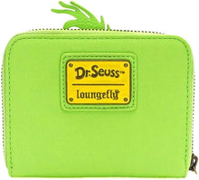 Load image into Gallery viewer, Dr. Seuss Mini Backpack Wallet Set How The Grinch Stole Christmas The Grinch Cosplay Loungefly