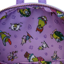Load image into Gallery viewer, Rocko's Modern Life Mini Backpack Lenticular TV Loungefly