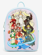 Load image into Gallery viewer, Avatar The Last Airbender Mini Backpack Ladies of Avatar Mad Engine