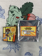 Load image into Gallery viewer, Digimon Adventure Limited Base Goods Acrylic Magnet Tai Yagami with Agumon