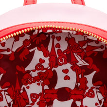 Load image into Gallery viewer, Disney Mini Backpack Alice in Wonderland Painting the Roses Red Loungefly