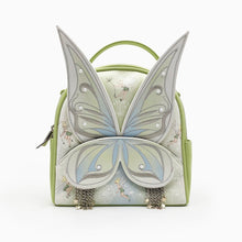 Load image into Gallery viewer, Disney Mini Backpack Tinker Bell Silver Wings Danielle Nicole