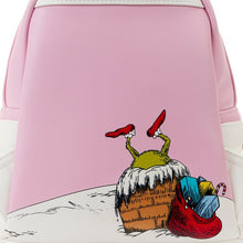 Load image into Gallery viewer, Dr. Seuss Mini Backpack How The Grinch Stole Christmas Whoville Lenticular Scene Loungefly