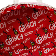 Load image into Gallery viewer, Dr. Seuss Mini Backpack How The Grinch Stole Christmas Whoville Lenticular Scene Loungefly