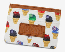 Load image into Gallery viewer, Marvel Cardholder Eat the Universe Ice Cream Cones Mad Engine