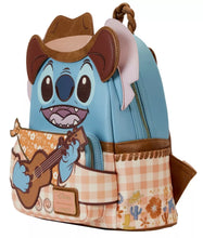 Load image into Gallery viewer, Disney Mini Backpack Stitch Western Cowboy Cosplay Loungefly