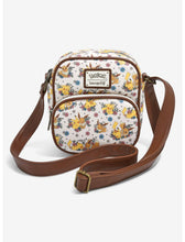 Load image into Gallery viewer, Pokemon Crossbody Pikachu & Eevee Floral Loungefly