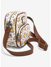 Load image into Gallery viewer, Pokemon Crossbody Pikachu & Eevee Floral Loungefly