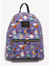 Load image into Gallery viewer, Sanrio Mini Backpack Hello Kitty Halloween Costumes AOP Loungefly