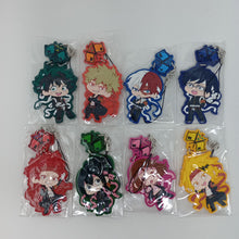 Load image into Gallery viewer, My Hero Academia Rubber Keychain Collection Set Bosozoku Outfit Theme Bandai