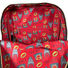 Load image into Gallery viewer, The Lord of the Rings Mini Backpack Sauron AOP Canvas Loungefly