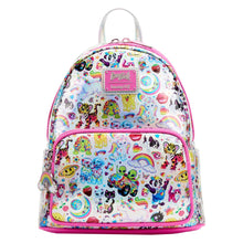 Load image into Gallery viewer, Lisa Frank Mini Backpack Iridescent AOP Loungefly