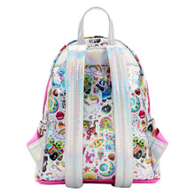 Load image into Gallery viewer, Lisa Frank Mini Backpack Iridescent AOP Loungefly