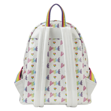 Load image into Gallery viewer, Lisa Frank Mini Backpack with Waist Bag Rainbow Heart Lougefly