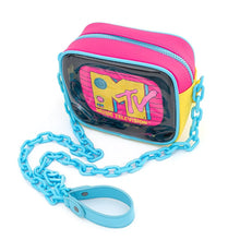 Load image into Gallery viewer, MTV Crossbody Clear & Neon Loungefly