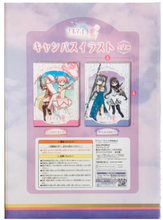 Load image into Gallery viewer, Magia Record Puella Magi Madoka Magica Gaiden Iroha & Madoka Canvas Illustration FuRyu