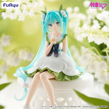 Load image into Gallery viewer, Piapro Hatsune Miku Noodle Stopper Prize Figure Flower Fairy - Lily of the Valley ver. FuRyu