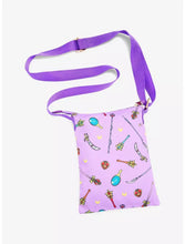 Load image into Gallery viewer, Sailor Moon Passport Crossbody Bag Moon Stick AOP Loungefly