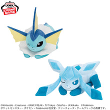 Load image into Gallery viewer, Pokemon Plush Vaporeon, Glaceon Naptime Ver. Mofugutto 2026 Banpresto