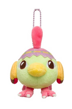 Load image into Gallery viewer, Pokemon Plush Keychain Natu Happy Spring Pokemon Center