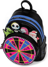 Load image into Gallery viewer, Disney Mini Backpack The Nightmare Before Christmas Oogie Boogie Wheel Loungefly