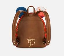 Load image into Gallery viewer, Disney Parks Mini Backpack Mickey Mouse Thunder Mountain Railroad Loungefly