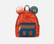 Load image into Gallery viewer, Disney Parks Mini Backpack Mickey Mouse Thunder Mountain Railroad Loungefly