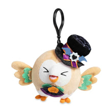 Load image into Gallery viewer, Pokemon Keychain Plush Rowlet Halloween Pokemon Center