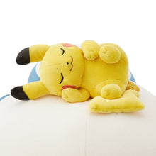 Load image into Gallery viewer, Pokemon Plush Snorlax & Pikachu Pokemon Sleep Pokemon Center