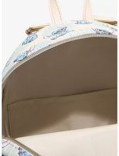 Load image into Gallery viewer, Disney Mini Backpack Stitch Tropical Leaves AOP Loungefly