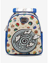 Load image into Gallery viewer, TMNT x Naruto Mini Backpack Manhole Cover Chibi AOP