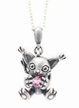 Load image into Gallery viewer, Digimon Necklace Tailmon Natural Stone Adventure 02 The Beginning Tsumugi