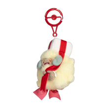 Load image into Gallery viewer, Pokemon Keychain Plush Whimsicott Holiday Wishes 2025 Pokemon Center