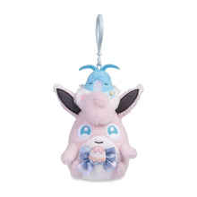 Load image into Gallery viewer, Pokemon Plush Keychain Wigglytuff Fancy Spring Pokemon Center
