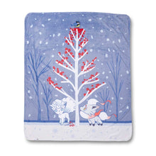 Load image into Gallery viewer, Pokemon Blanket Winter Woodland Pokemon Center