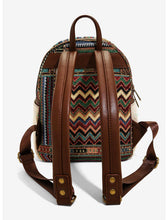 Load image into Gallery viewer, Disney Mini Backpack Wallet Coinpurse Set Woven Pocahontas Loungefly