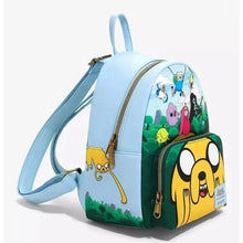 Load image into Gallery viewer, Adventure Time Mini Backpack Jake and Friends Cartoon Network Loungefly