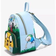 Load image into Gallery viewer, Adventure Time Mini Backpack Jake and Friends Cartoon Network Loungefly