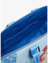 Load image into Gallery viewer, Disney Satchel The Little Mermaid Ariel Picking Flower Loungefly