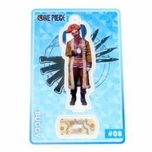 Load image into Gallery viewer, One Piece Acrylic Keychain and Stand Buggy Super Clear (Netflix Live Action)