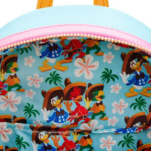 Load image into Gallery viewer, Disney Mini Backpack Three Caballeros Beach Scene Loungefly