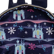Load image into Gallery viewer, Disney Mini Backpack Wallet Set Cinderella Castle Series Loungefly